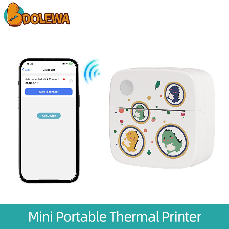 Impresora t&eacute;rmica port&aacute;til Bubble Dragon-USB