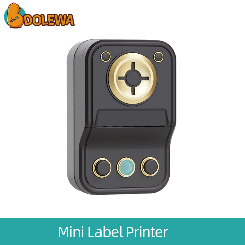 طابعة ملصقات صغيرة محمولة