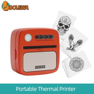 راديو - طابعة ملصقات صغيرة للسفر