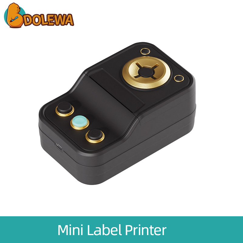 طابعة ملصقات صغيرة محمولة