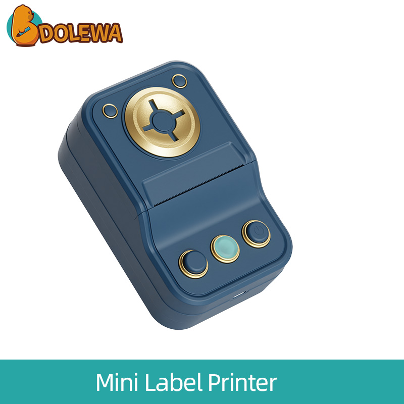 طابعة ملصقات صغيرة محمولة